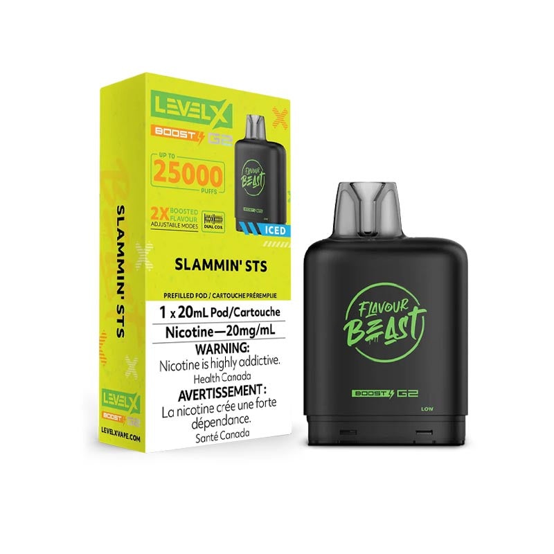 Slammin’ STS Iced – Level X Boost G2 Pods