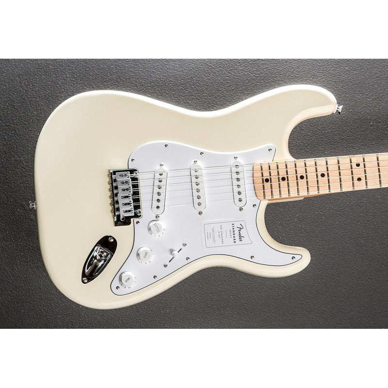 Standard Stratocaster – Olympic White w/Maple