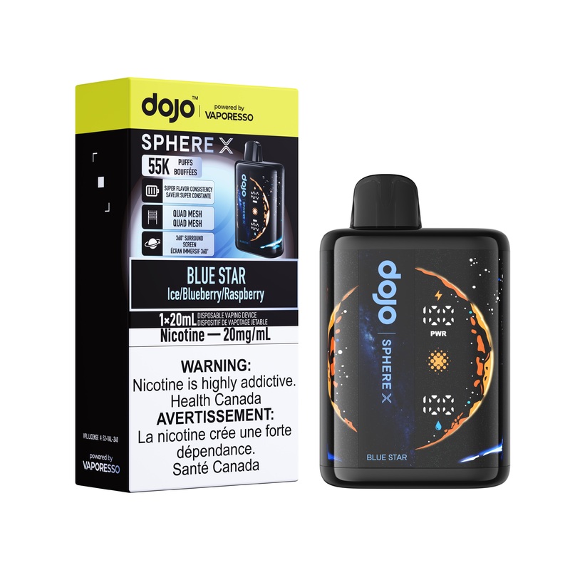 Blue Star Dojo Sphere X 55K Disposable Vape