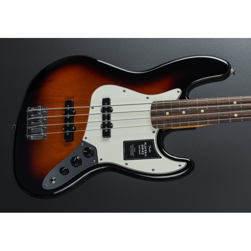 Player II Jazz Bass – 3 Color Sunburst w/Rosewood