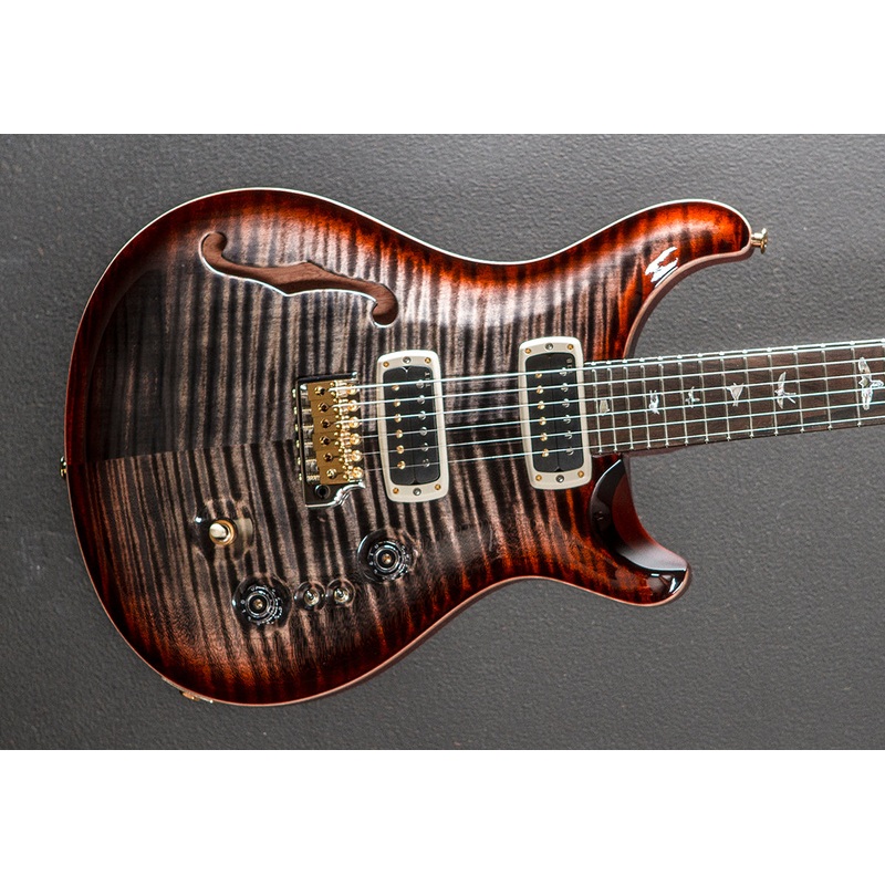 40th Anniversary Custom 24-08 Semi-Hollow Limited Edition – Charcoal Cherry Burst
