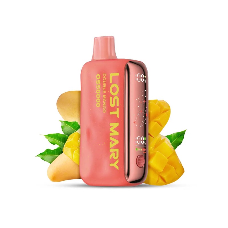 Double Mango Flavour Lost Mary OS50000 Disposable Vape (100% off)