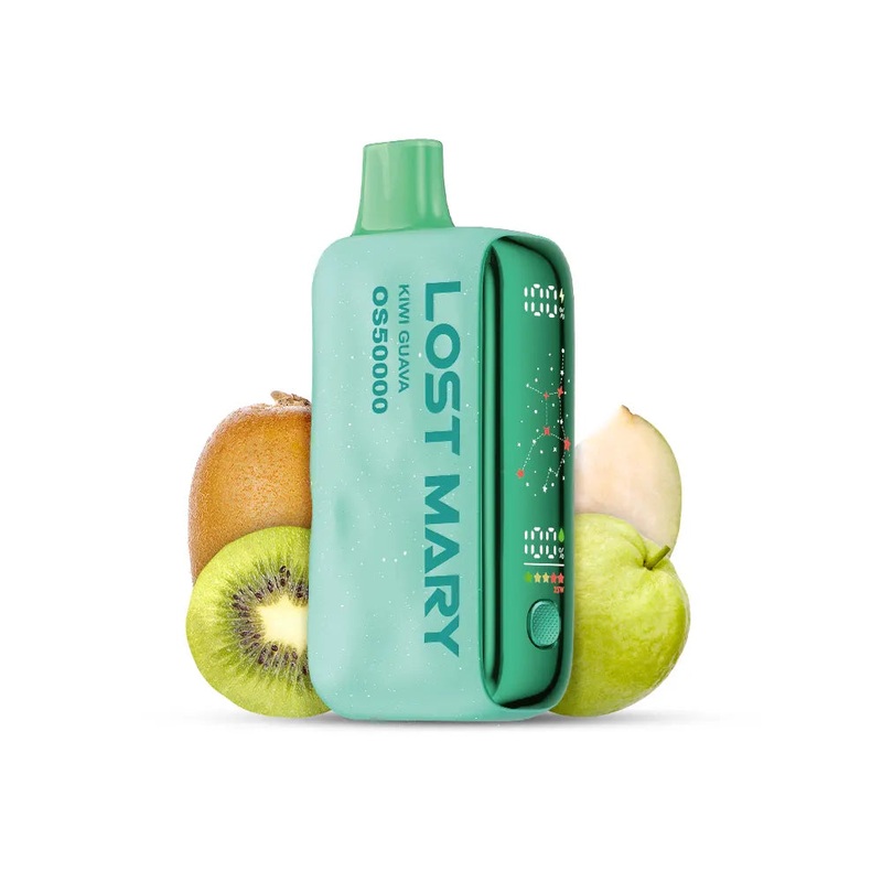 Kiwi Guava Flavour Lost Mary OS50000 Disposable Vape (100% off)