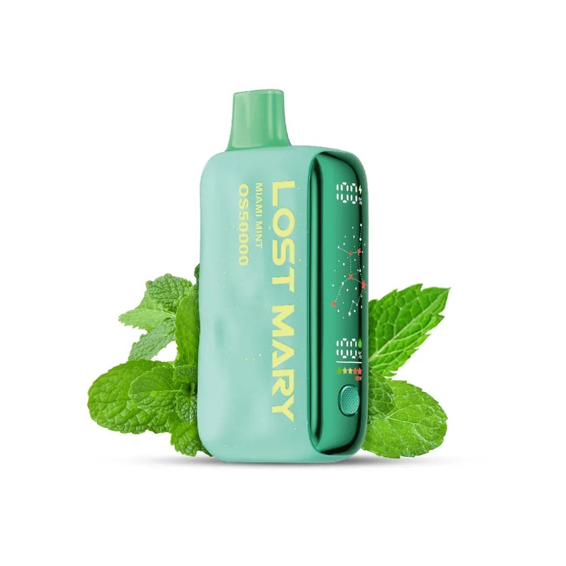 Miami Mint Flavour Lost Mary OS50000 Disposable Vape (100% off)