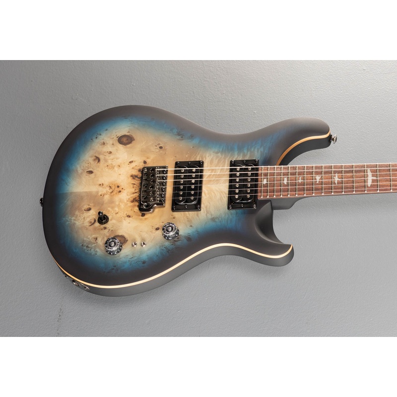 SE Custom 24-08 Poplar Burl Limited Edition – Lake Blue Midnight Burst