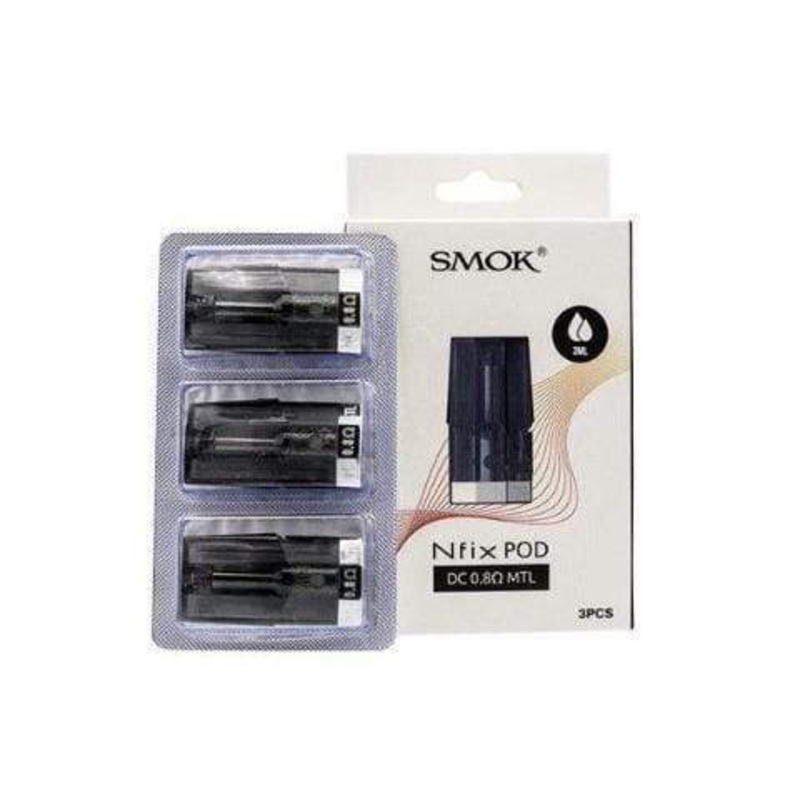 SMOK NFIX Replacement Pods Meshed 0.8 (3 Pack) (50% off)