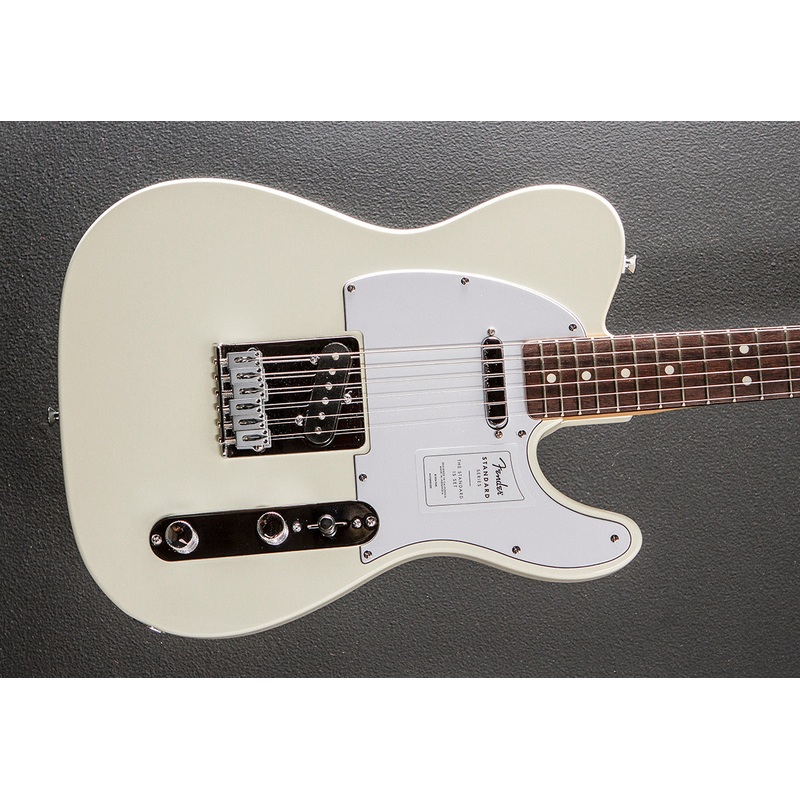 Standard Telecaster – Olympic White w/Indian Laurel