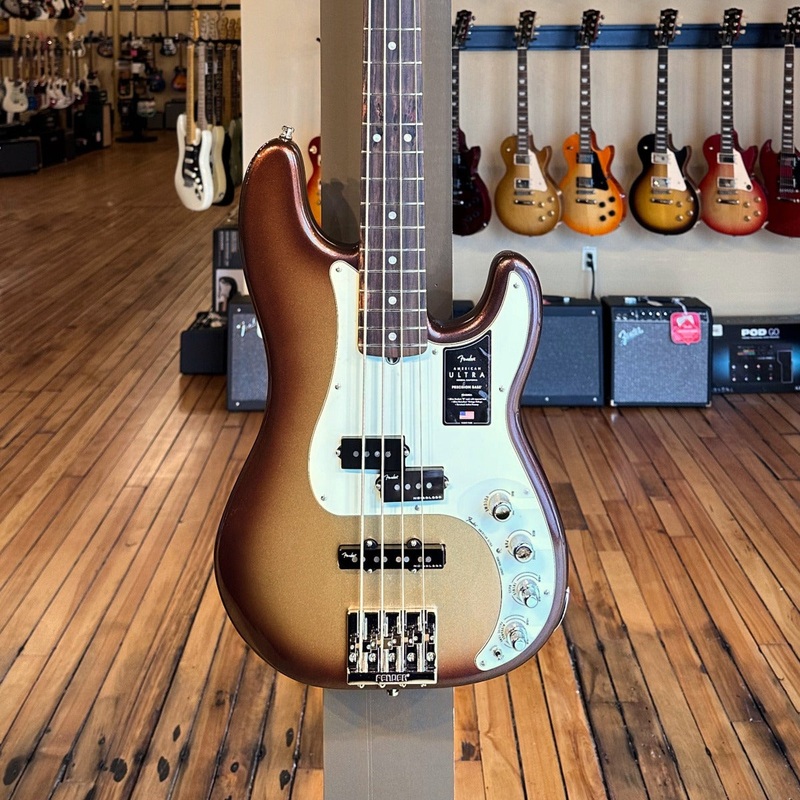 American Ultra Precision Bass – Mocha Burst w/Rosewood