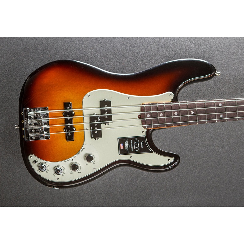 American Ultra Precision Bass – Ultra Burst w/Rosewood