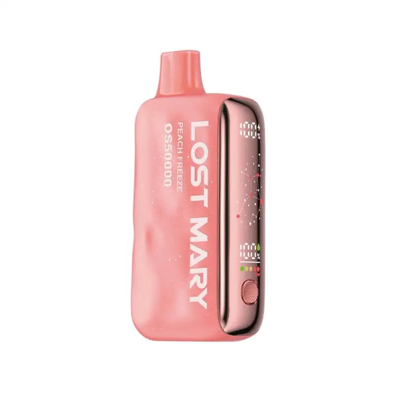 Peach Freeze Flavour Lost Mary OS50000 Disposable Vape-NEW (100% off)