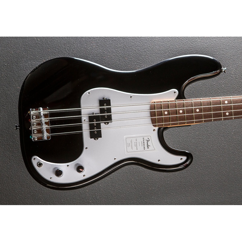 Standard Precision Bass – Black w/Indian Laurel