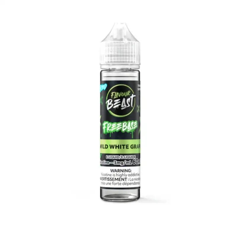 Wild White Grape Iced-Flavour Beast E-Liquid Freebase 60ML