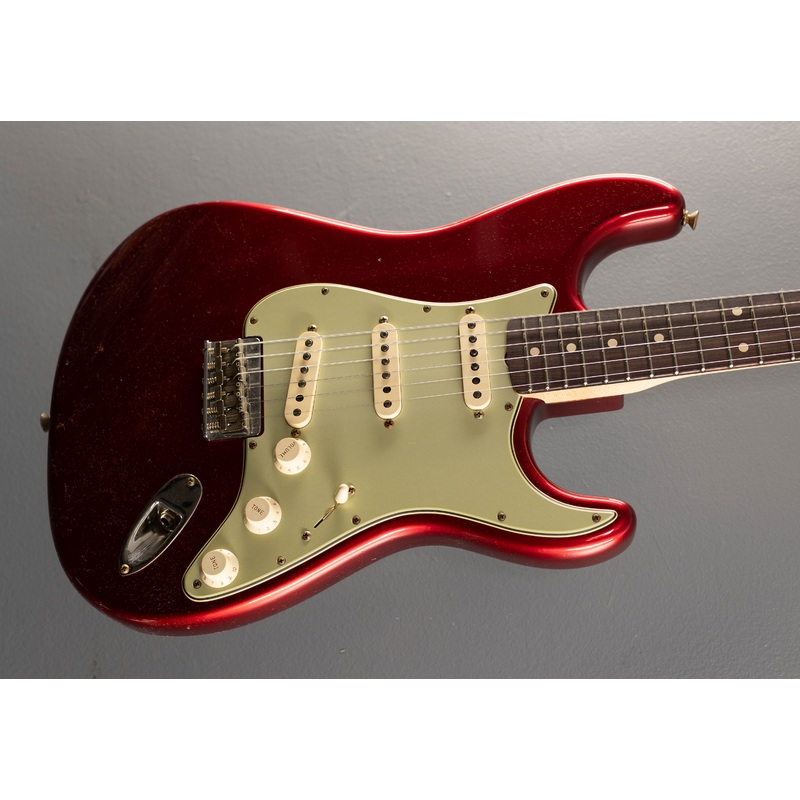 1960 Journeyman Relic Hardtail Stratocaster – Candy Apple Red