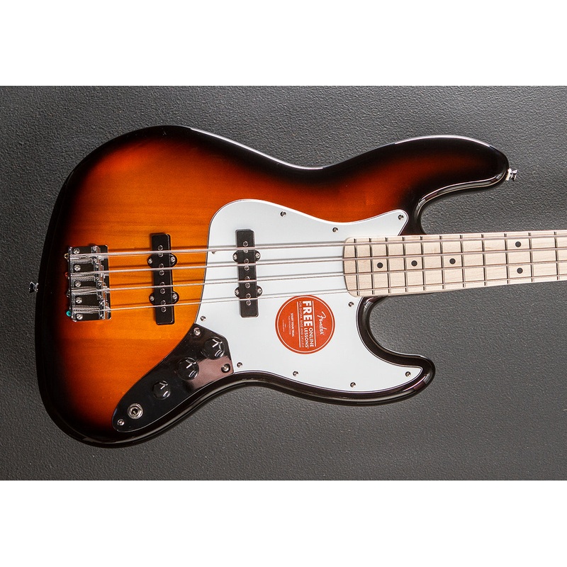 Affinity Series Jazz Bass – 3 Color Sunburst w/Maple