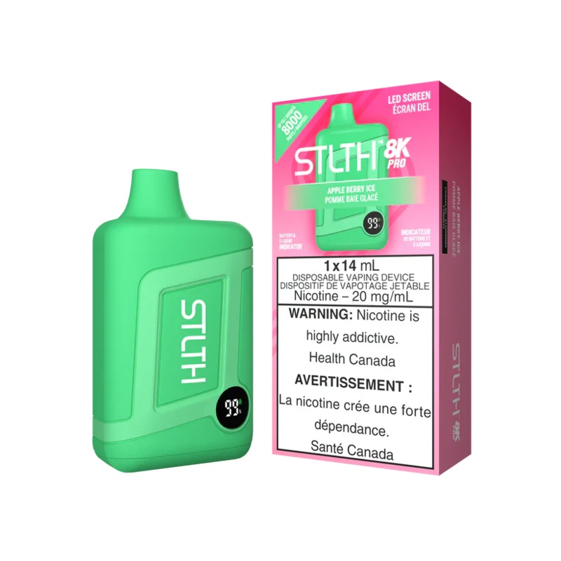 Apple Berry Ice STLTH 8K PRO Disposable Vape (100% off)