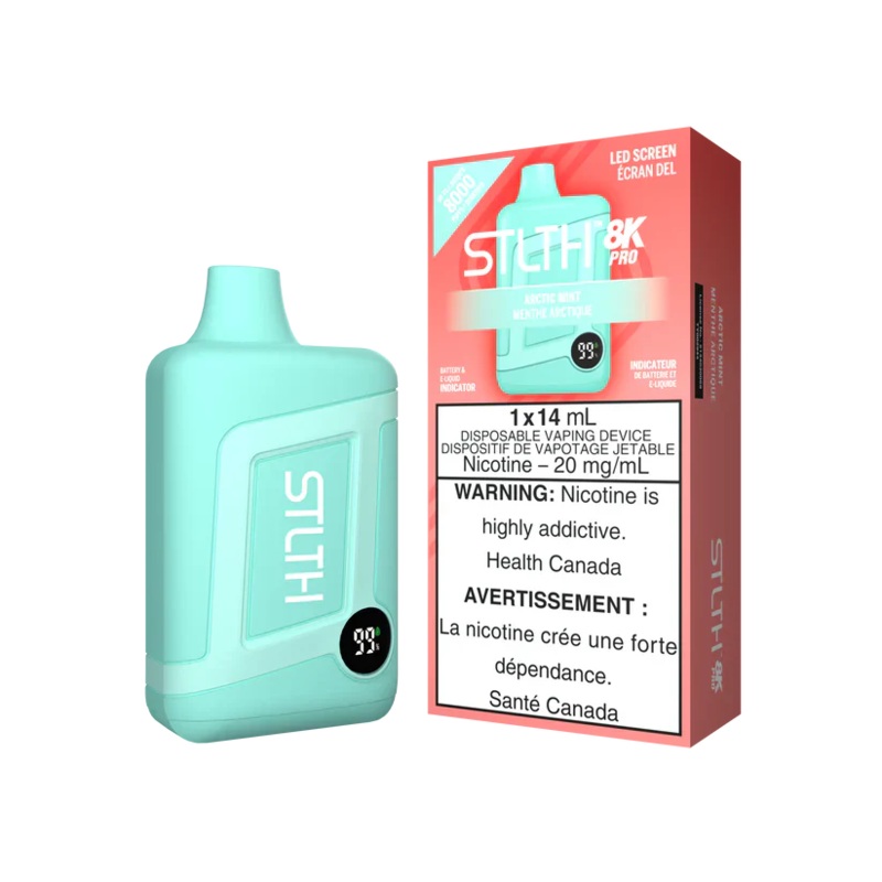 Arctic Mint STLTH 8K PRO Disposable Vape (100% off)