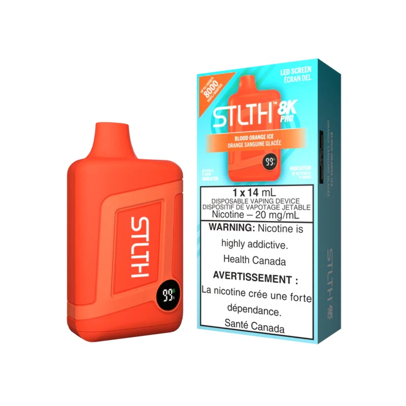 Blood Orange Ice STLTH 8K PRO Disposable Vape (100% off)