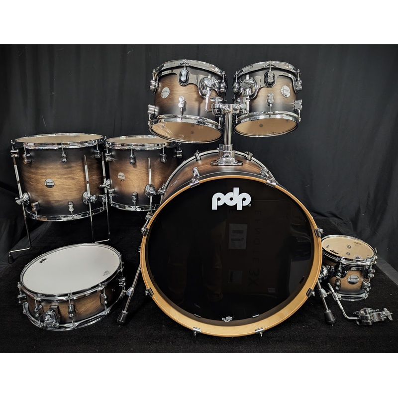 Concept Maple 7-Piece Shell Pack Charcoal Satin Burst