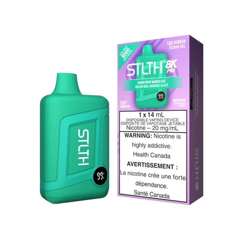 Honeydew Mango Ice STLTH 8K PRO Disposable Vape (100% off)