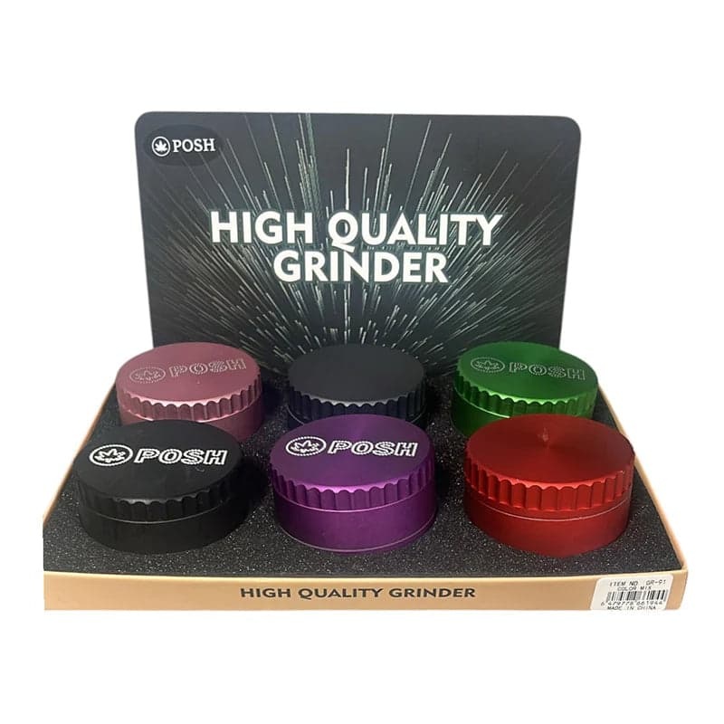 Posh Grinder: GR-91|Pink|Red|Black|Green|Purple