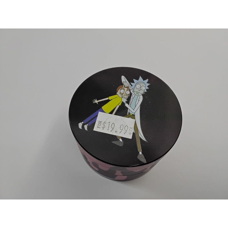 Rick And Morty Big Metallic Grinder
