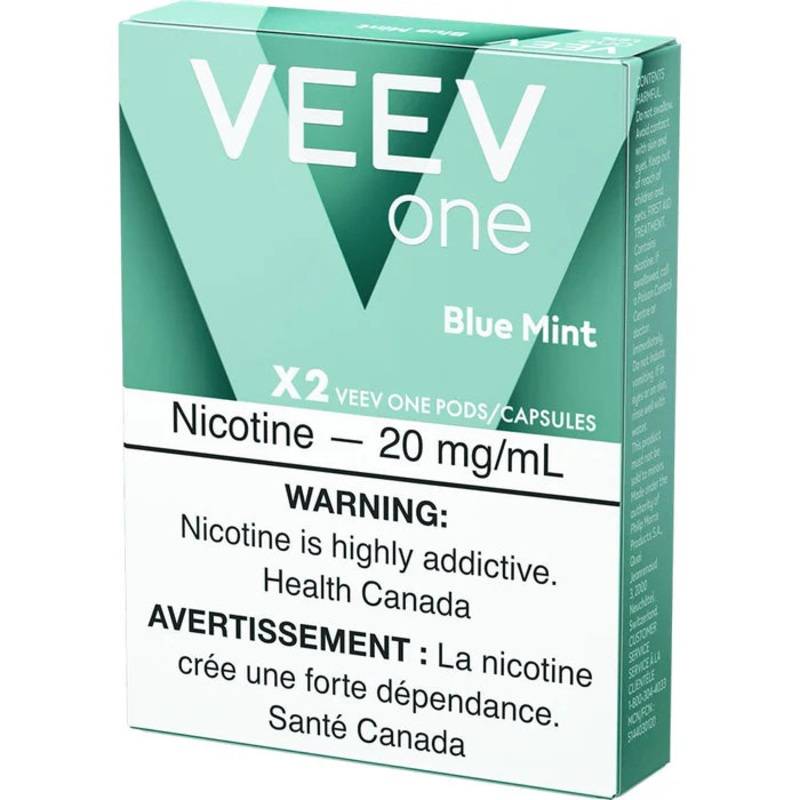 Veev One Pods|Blue Mint|Blue Raspberry|Blueberry|Bright Tobacco|Classic Mint|Classic Tobacco|Clear Taste|Coral Pink (Watermelon & Melon)|Deep yellow (Mango)|Gold (Apple & Orange)|Green Mint|Ice Mint|Indiblue (Blueberry & Pomegranate)|Mango|Marigold (Mango