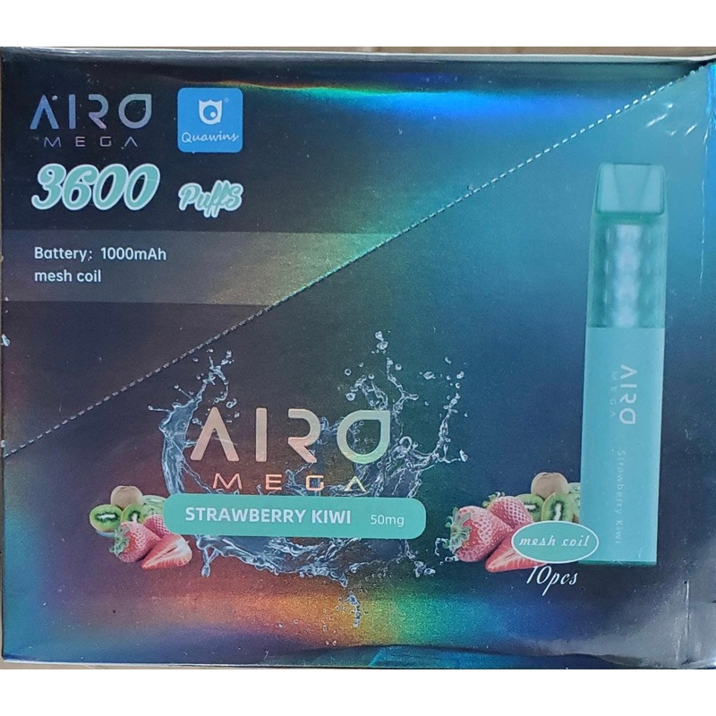 AIRO MEGA Disposable 3600 Puffs