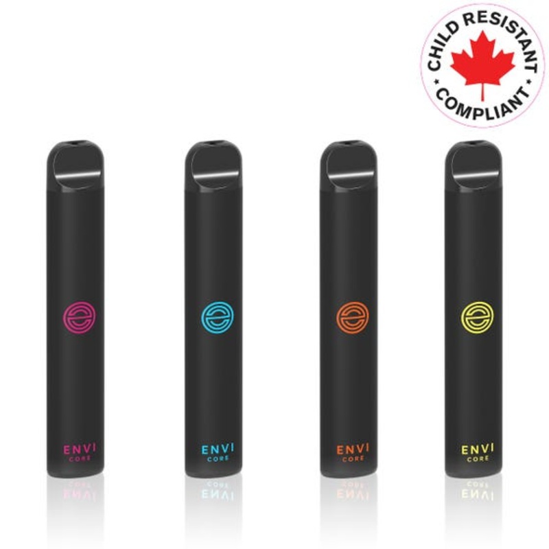 Envi Core Disposable Vape Pen|Classic Red Cola|Green Apple|Blue Razz