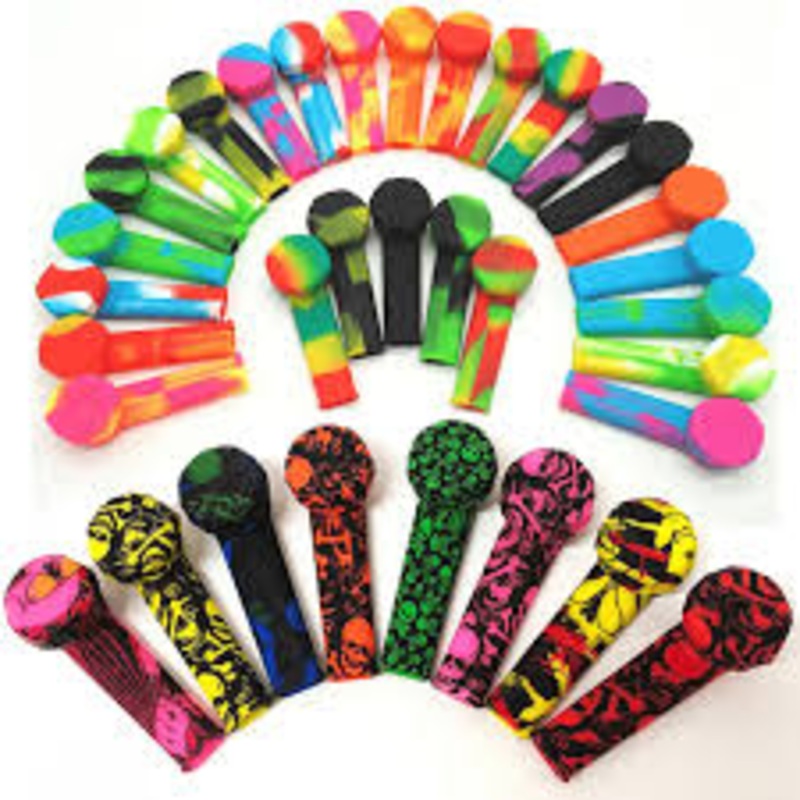 Silicon Hand Pipe – 71-top01|Multicolor
