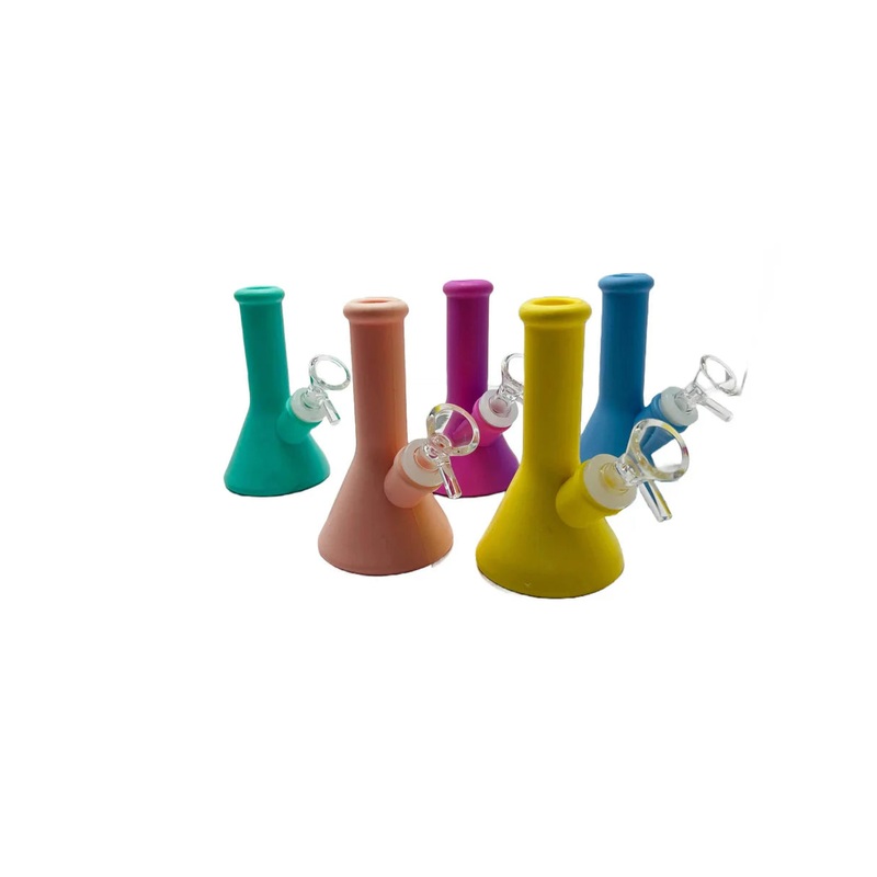 Silicone Bong – CBS1087|Multicolor|Yellow|Orange|Red