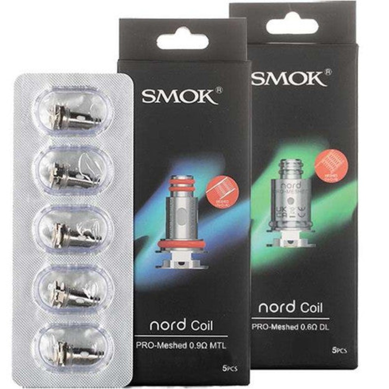 Smok Nord Coils|Pro Meshed (0.6 Ohm)|Pro Meshed (0.9 ohm)