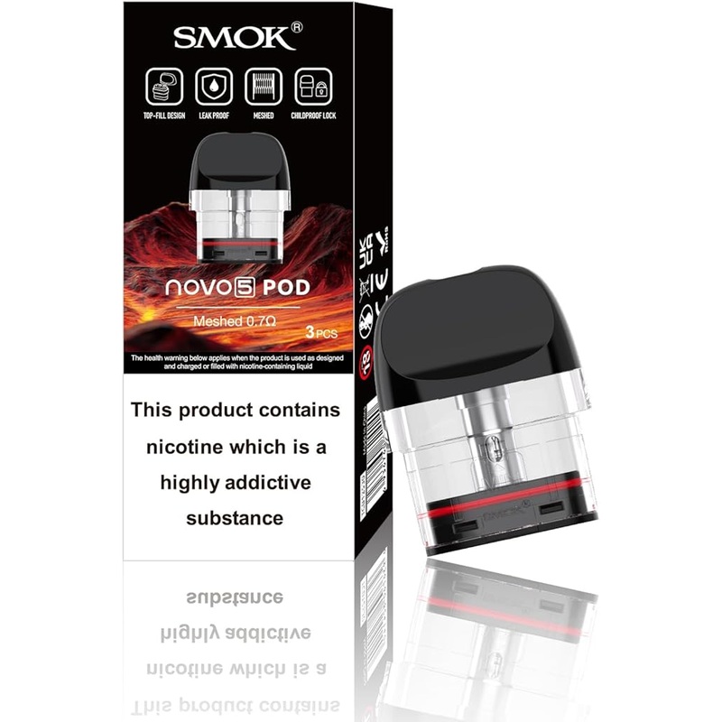 Smok Novo 5 Pod – Meshed 0.7 Ohm