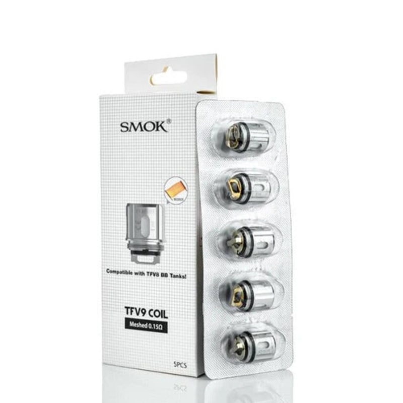 Smok TFV9 Coils – Meshed 0.15 Ohm