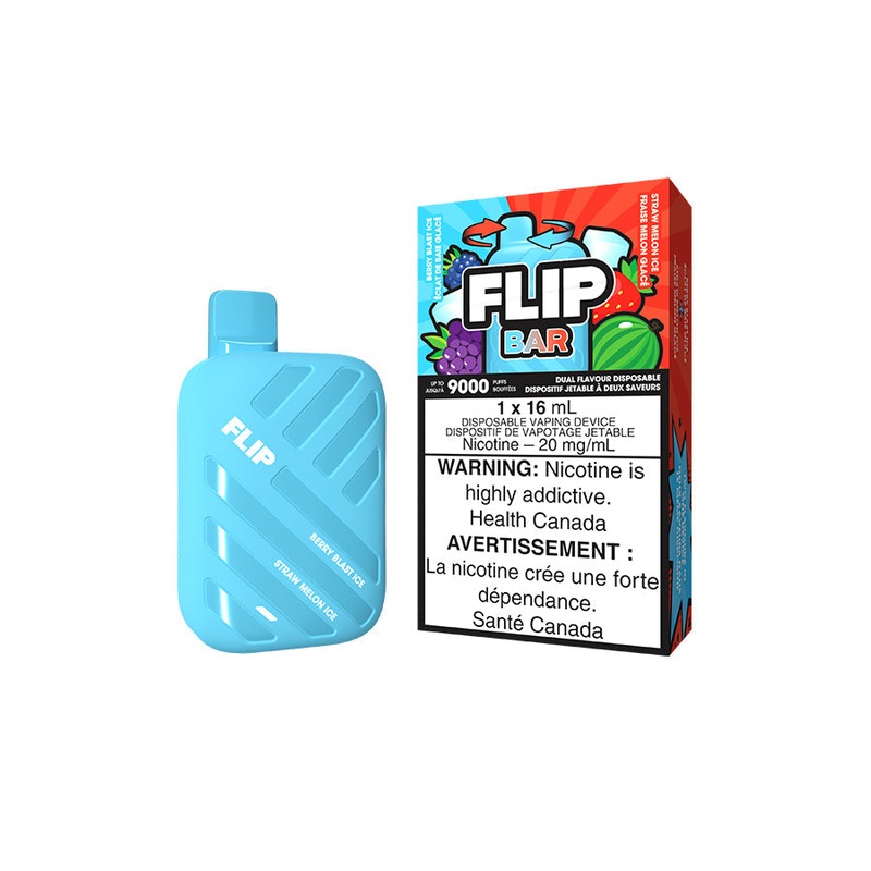 Flip Bar – Berry Blast Ice & Straw Melon Ice