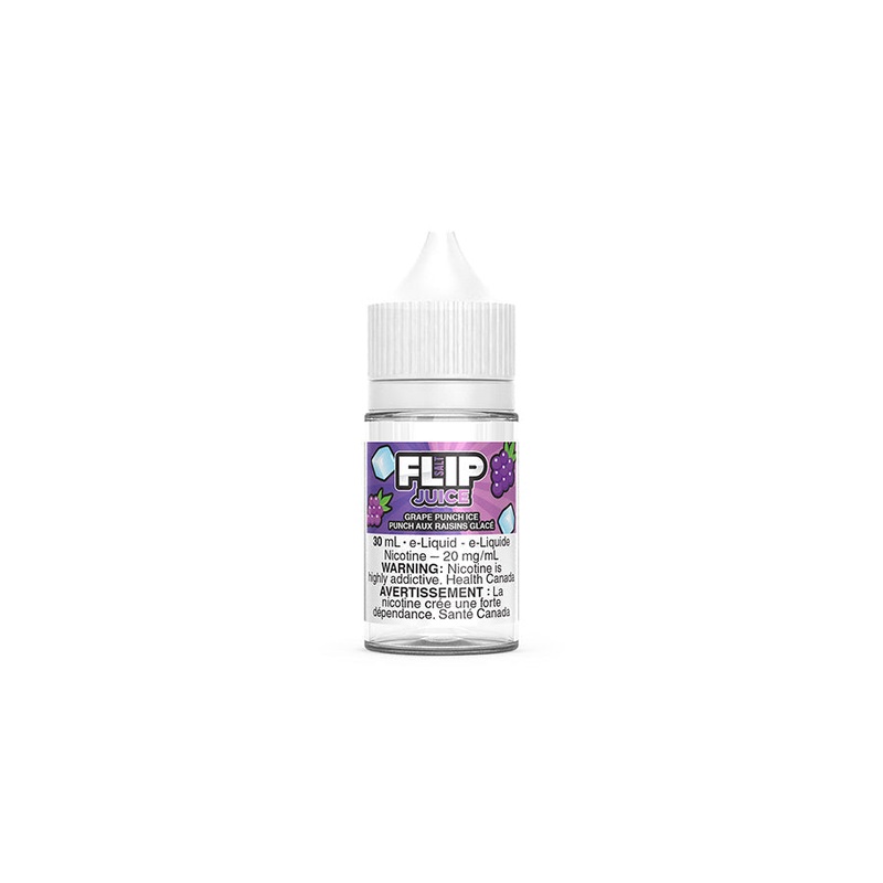 Flip Salt Nic Juice – Grape Punch Ice
