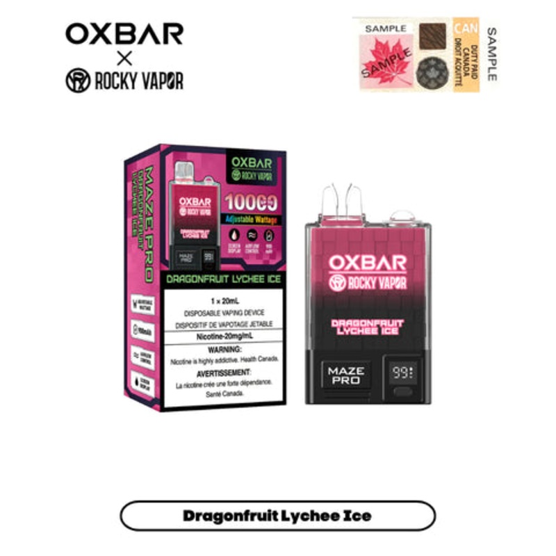 Oxbar Maze Pro – Dragonfruit Lychee Ice