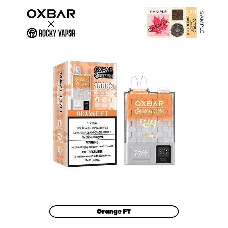 Oxbar Maze Pro – Orange FT