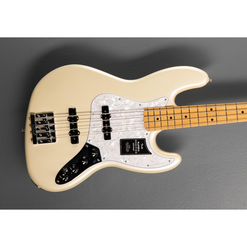 Player II Modified Active Jazz Bass – Olympic Pearl