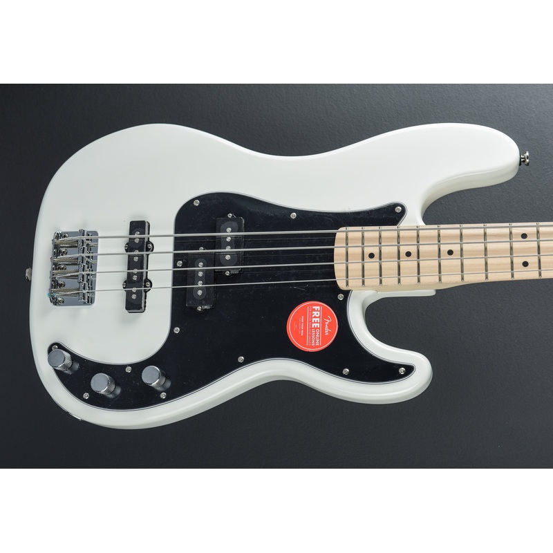 Affinity Series Precision Bass PJ – Olympic White w/Maple