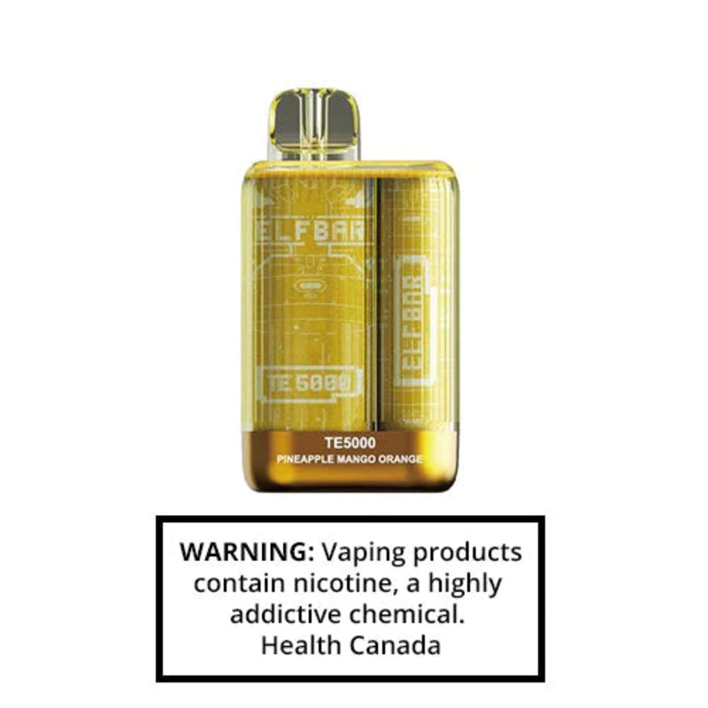 Elf Bar TE5000 –  Pineapple Mango Orange – Disposable Vape