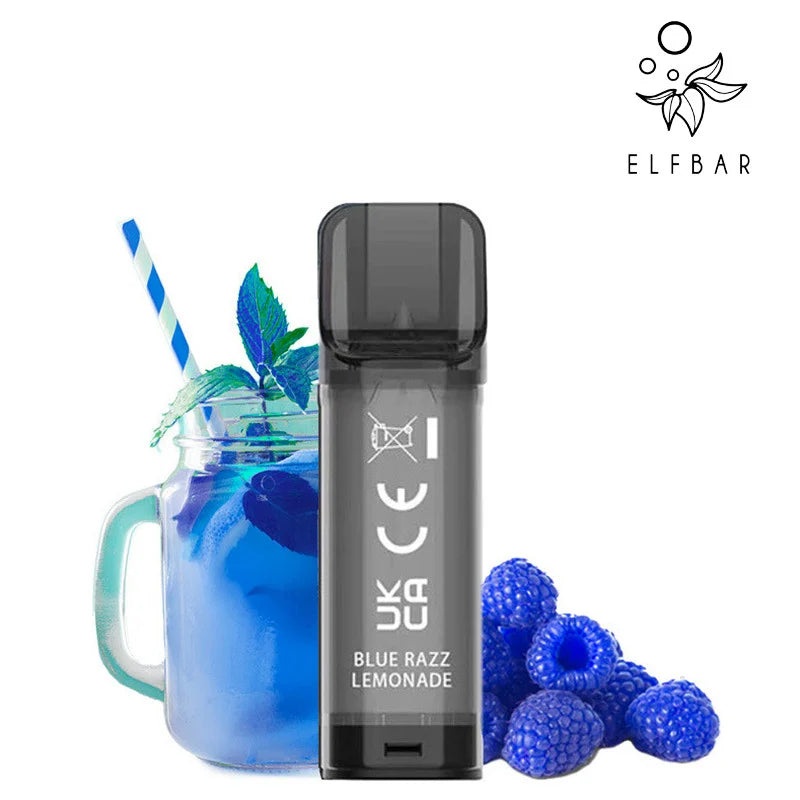 ELFBAR –  Elfa Pre-Filled Pod – Blue Razz Lemonade 2/Pack