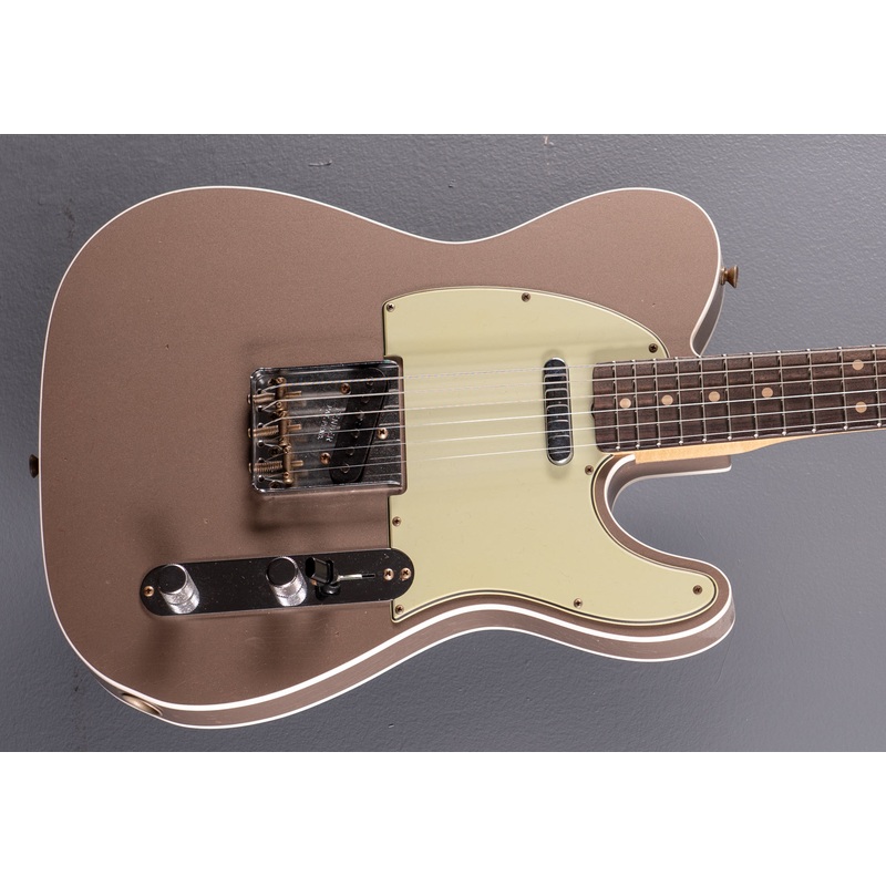 1960 Journeyman Relic Tele Custom – Shoreline Gold