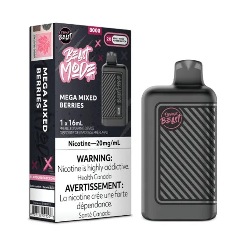 Flavour Beast BEAST MODE 8K – Mega Mixed Berries