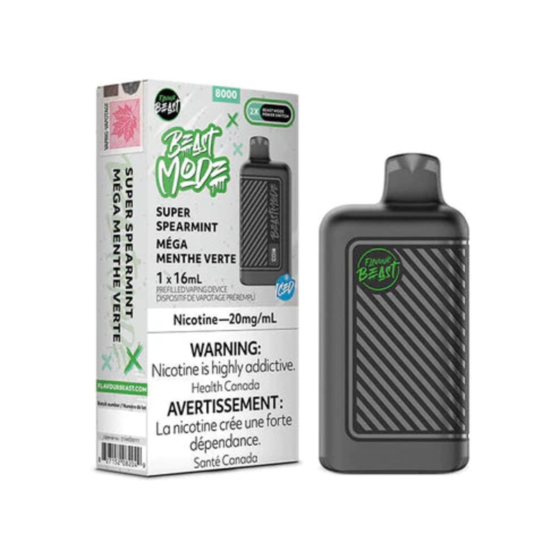 Flavour Beast BEAST MODE 8K – Super Spearmint Iced