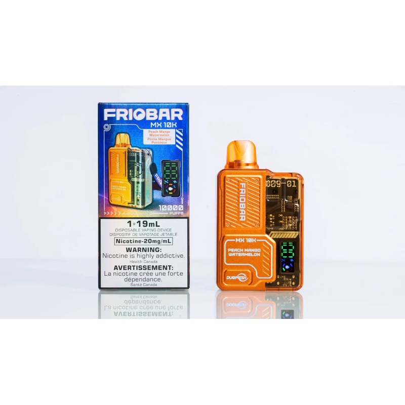 FRIOBAR 10K Disposable Vape – Peach Mango Watermelon
