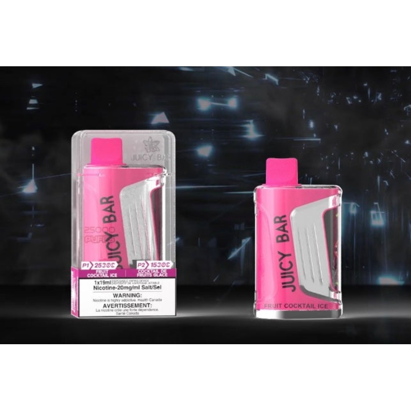 Juicy Bar JB25000 Pro Max Disposable Vape – Fruit Cocktail Ice – 25K Puffs