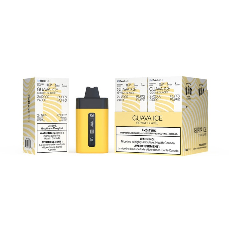 ZBOLD PRO Disposable Vape – Zpods – 24K Puffs Combo – Guava Ice