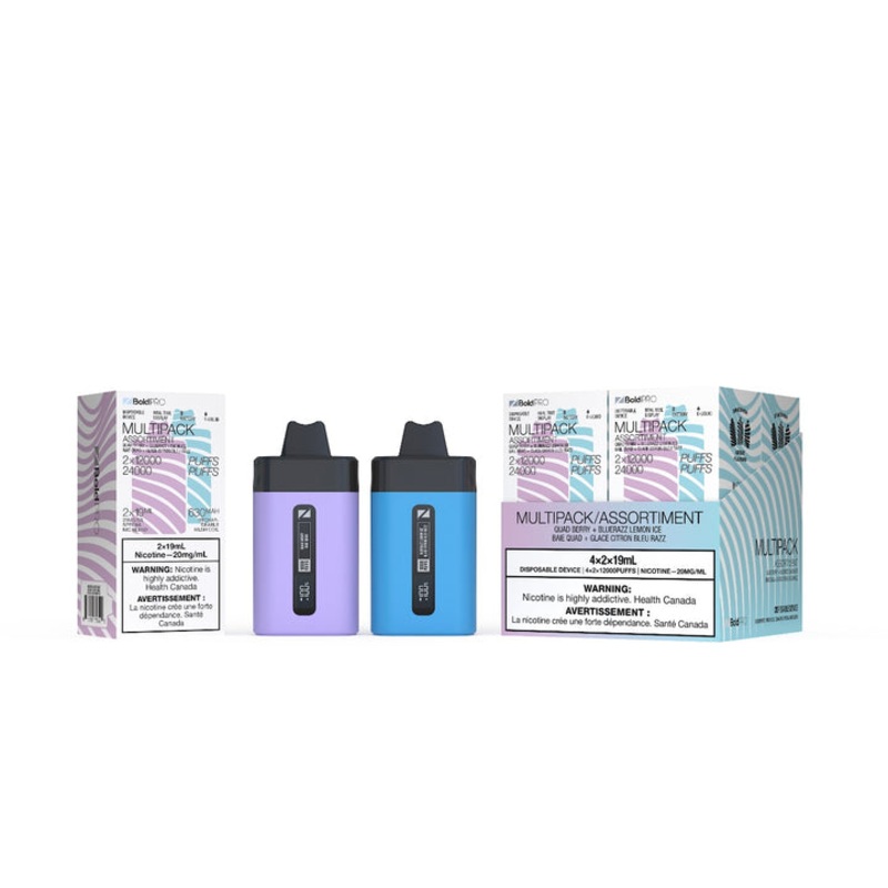 ZBOLD PRO Disposable Vape – Zpods – 24K Puffs Combo – Multi Pack