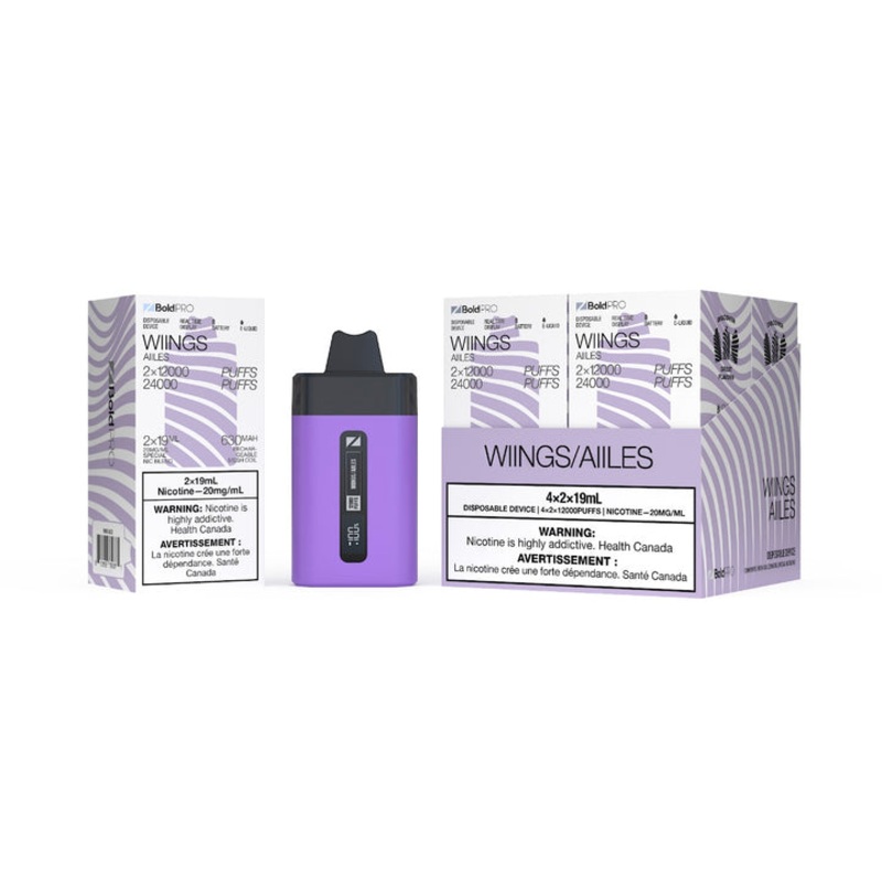ZBOLD PRO Disposable Vape – Zpods – 24K Puffs Combo – Wings