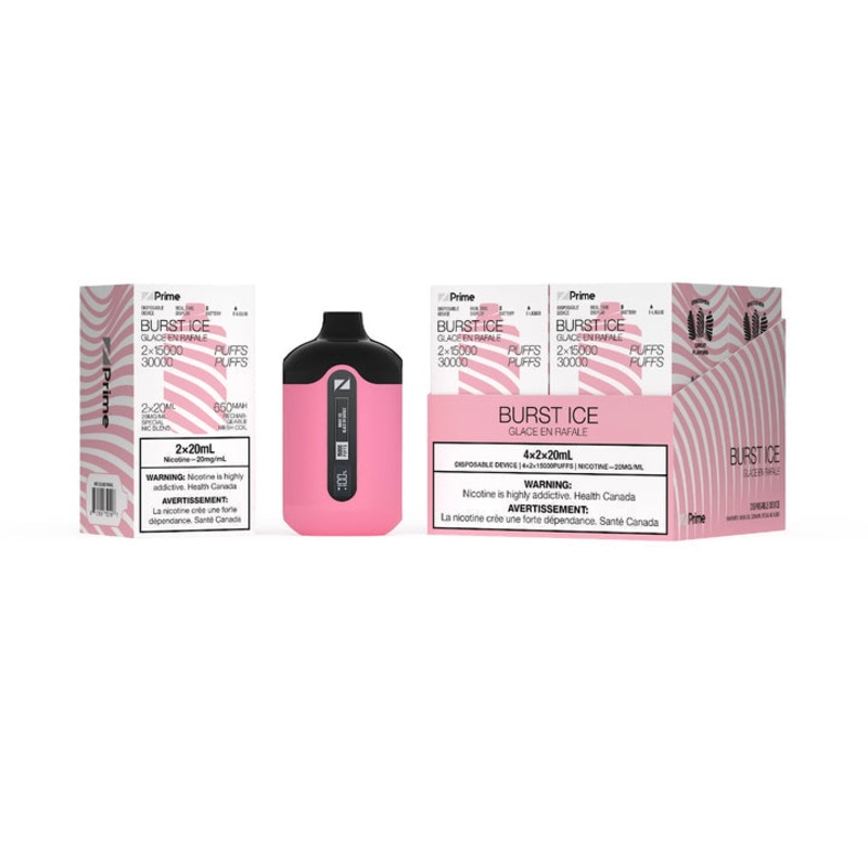 ZPrime Disposable Vape – Zpods – 30K Puff Combo – Burst Ice